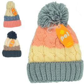 POL GORRO DAMA 3 COLORES